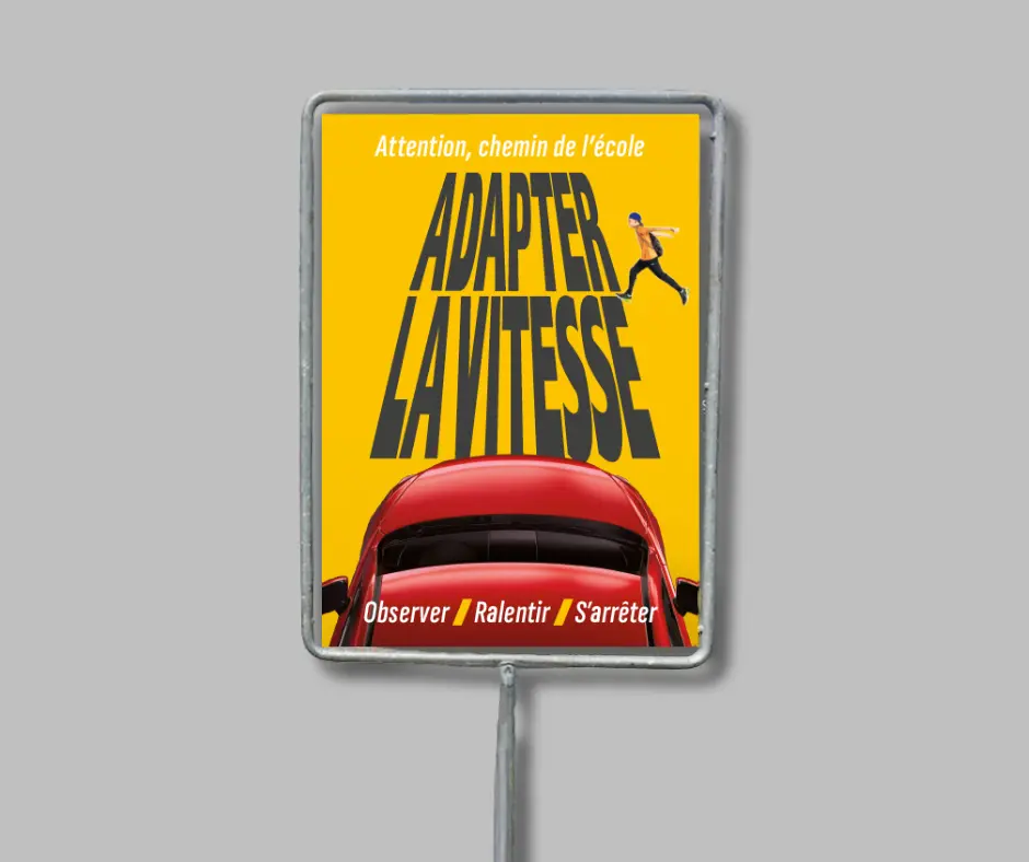 Affiche F4 | ADAPTER LA VITESSE