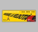 Striscione fronte/retro | OSSERVARE BENE & ADEGUARE LA VELOCITÀ