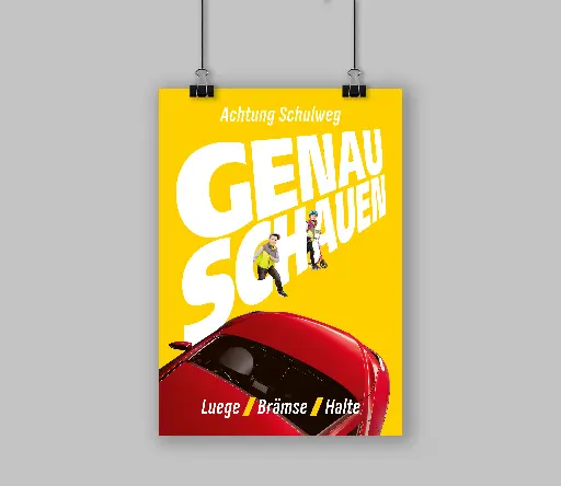 [S2S-027] Plakat F4 | GENAU SCHAUEN