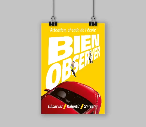 [S2S-001] Affiche A3 | BIEN OBSERVER