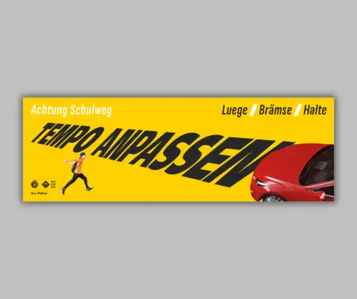 [S2S-052] Einseitiges Banner | TEMPO ANPASSEN